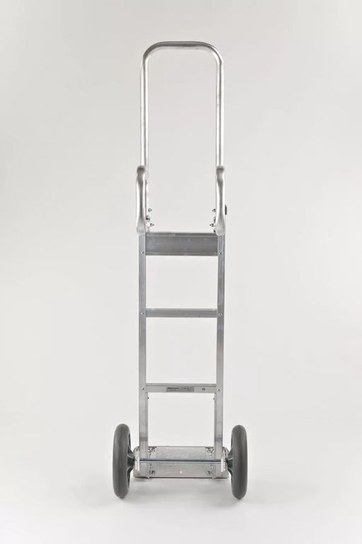 B&P Hand Truck, Double Vertical Grip Handle with 10" Balloon Cushion Wheels, Model HTA-0122