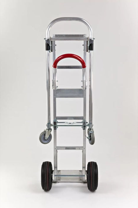 B&P Hand Truck, Senior Convertible, Loop Comfort Sleeve Handle, 10" Pneumatic Wheels, Model LCHT-0006