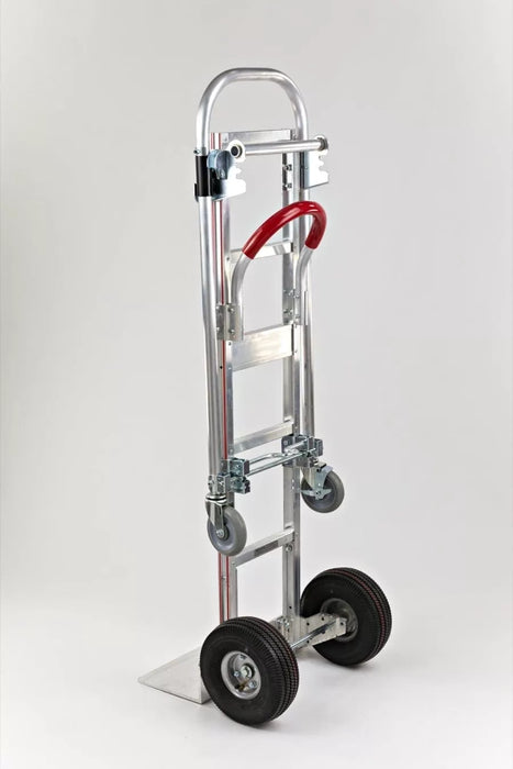 B&P Hand Truck, Senior Convertible, Loop Comfort Sleeve Handle, 10" Pneumatic Wheels, Model LCHT-0006