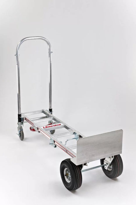 B&P Hand Truck, Senior Convertible, Loop Comfort Sleeve Handle, 10" Pneumatic Wheels, Model LCHT-0006